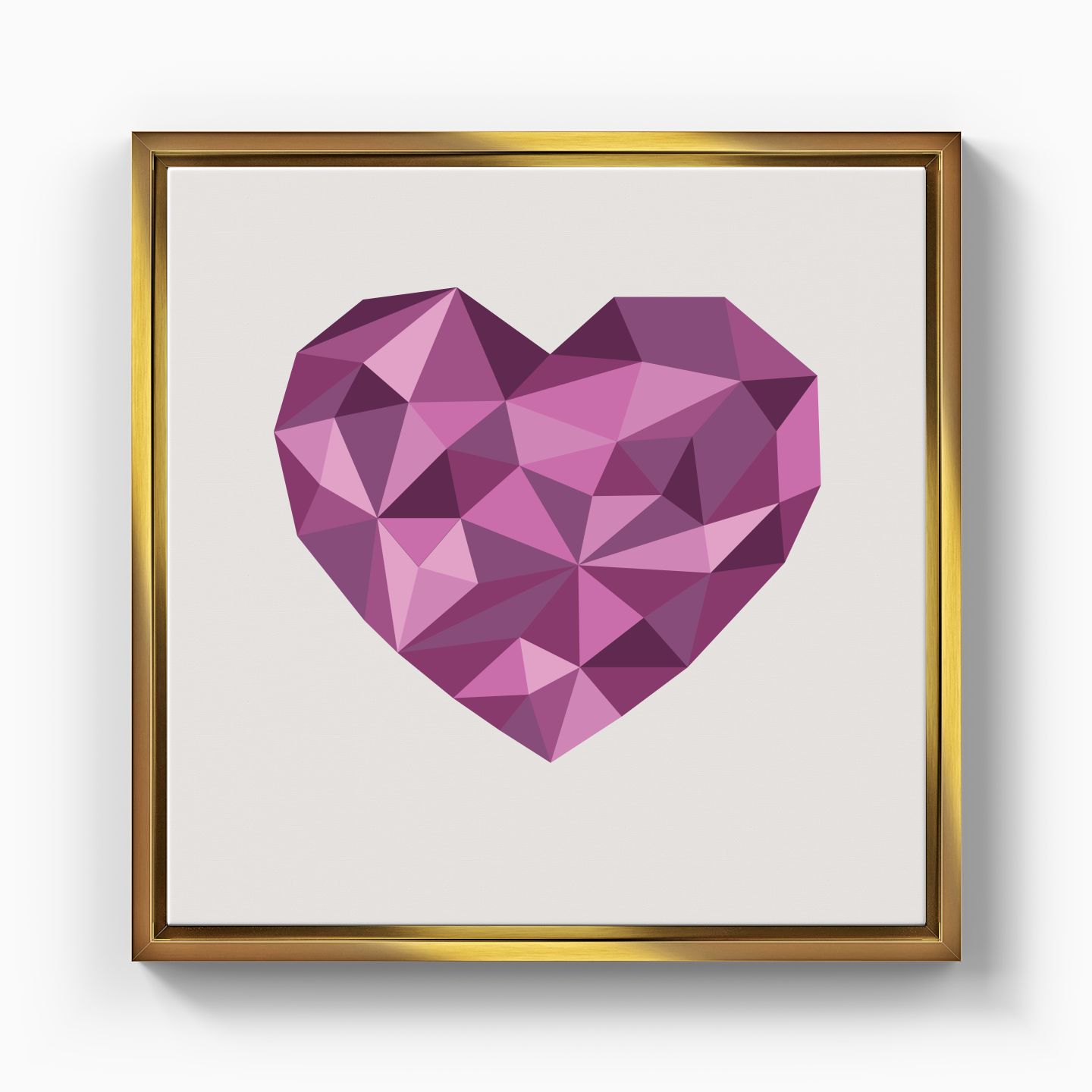 vector heart - Kanvas Tablo