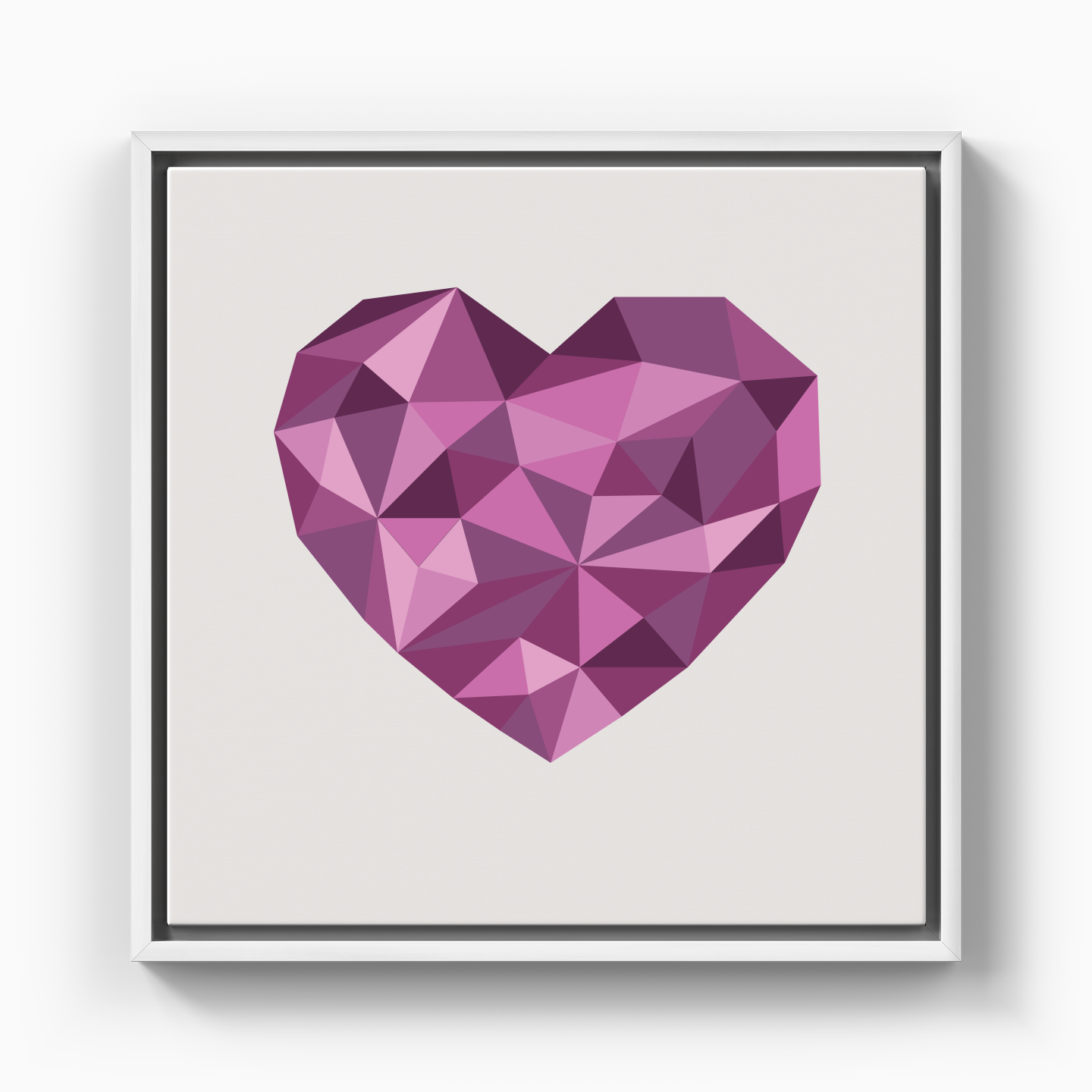 vector heart - Kanvas Tablo