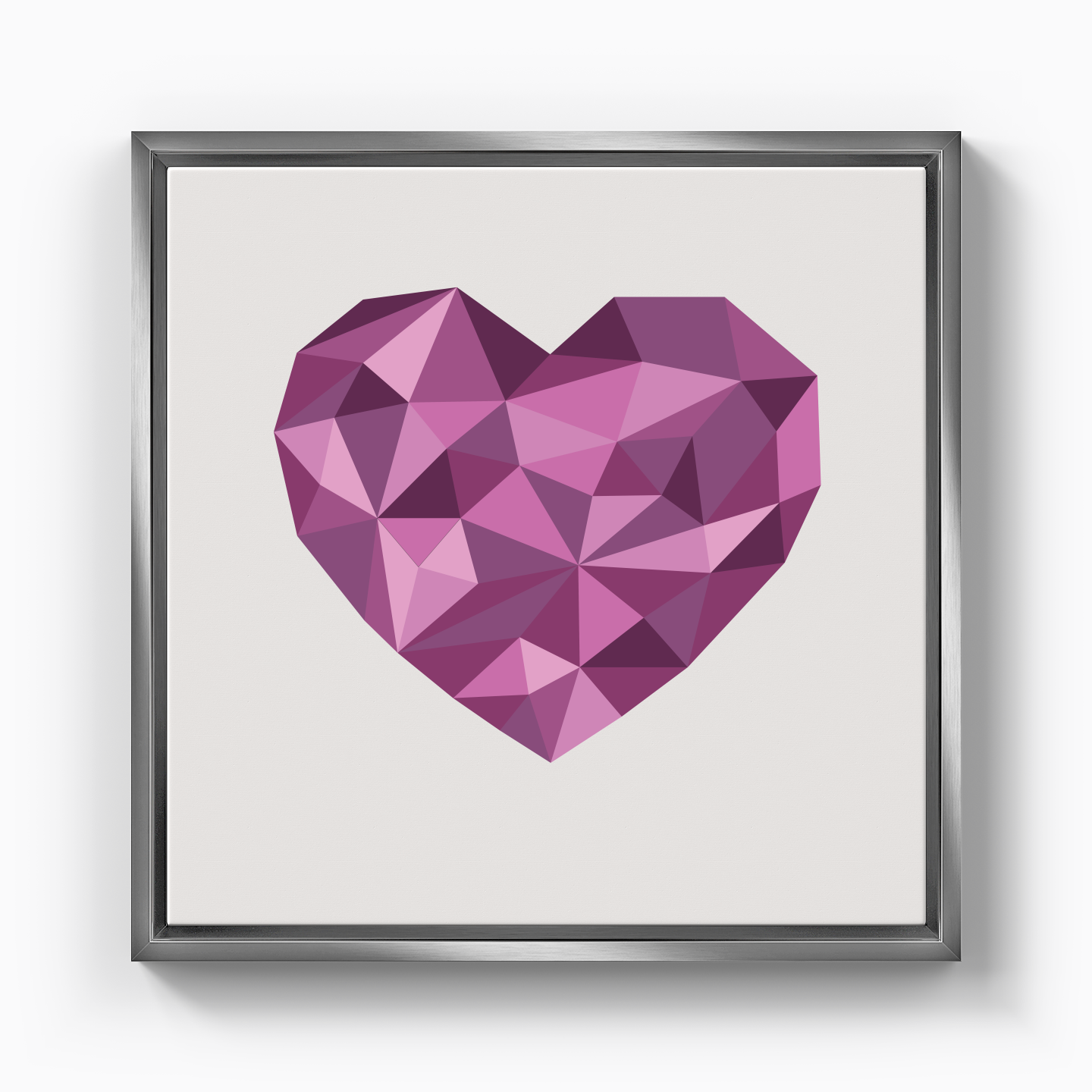 vector heart - Kanvas Tablo