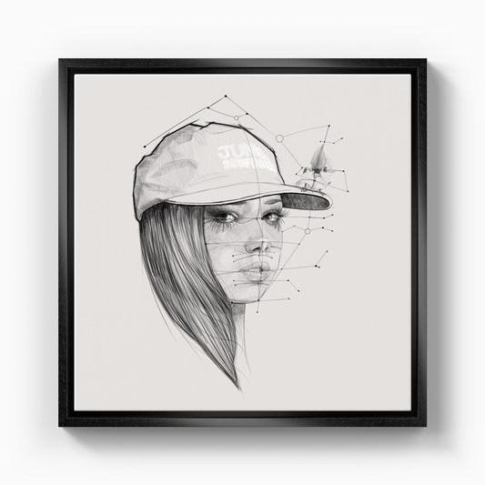 Yıldız takımı - Kanvas Tablo