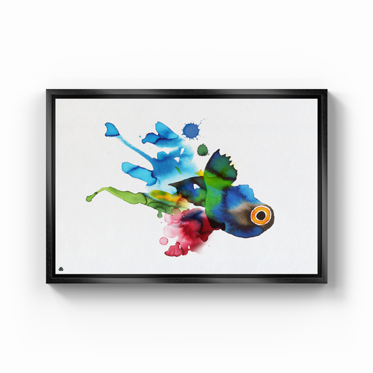 Colorful Fish 2 - Canvas Painting