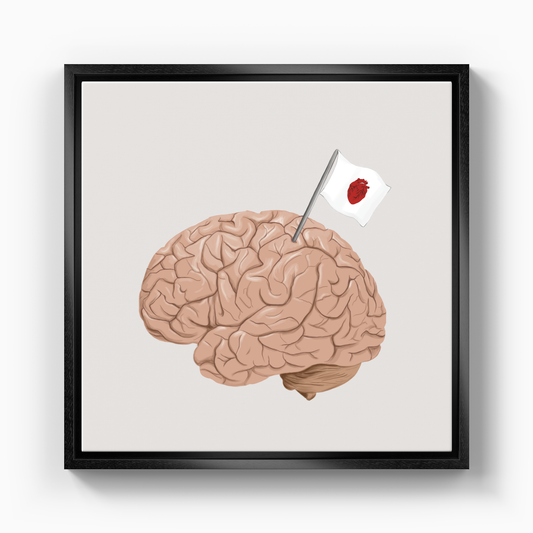 heart victory - Kanvas Tablo