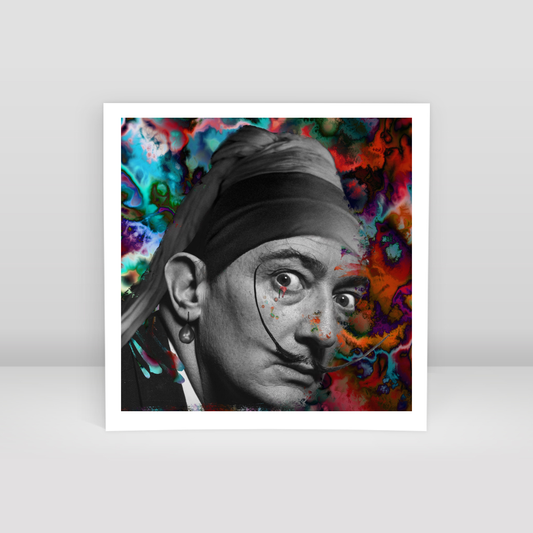 inci küpeli dali - Art Print