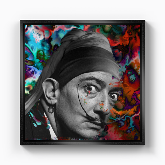 inci küpeli dali - Kanvas Tablo