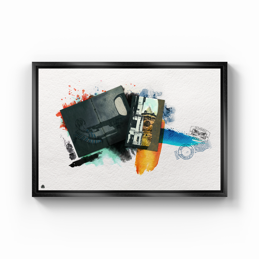 Un dramae dans le monde Istanbul - Canvas Painting