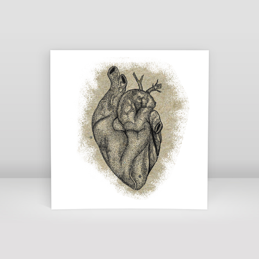 heart of dots - Art Print