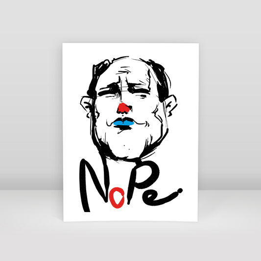 NOPE - Art Print