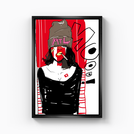 no smoking - Canvas Print