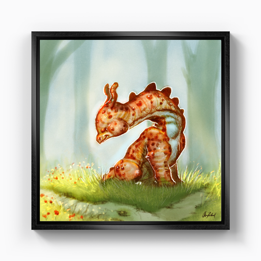 tiny dinosaur - Canvas Painting