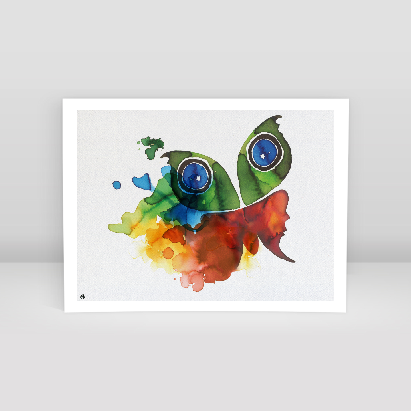 Colorful Butterfly - Art Print