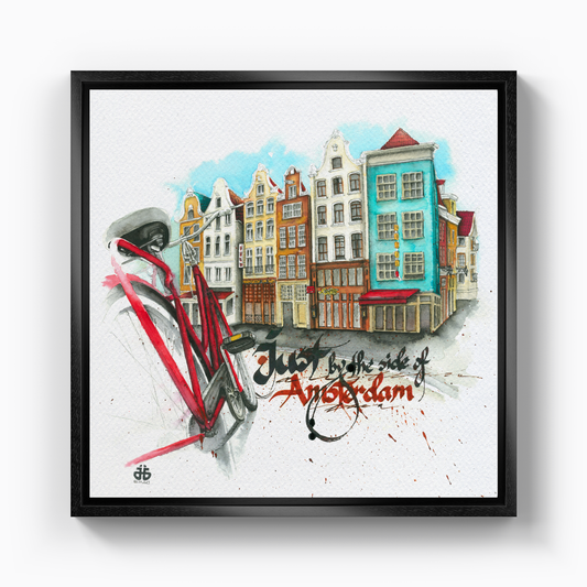 Cities Amsterdam - Canvas Print