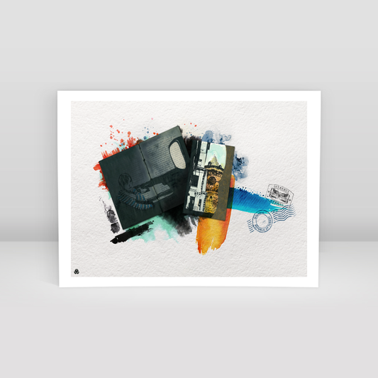 Un dramae dans le monde Istanbul - Art Print