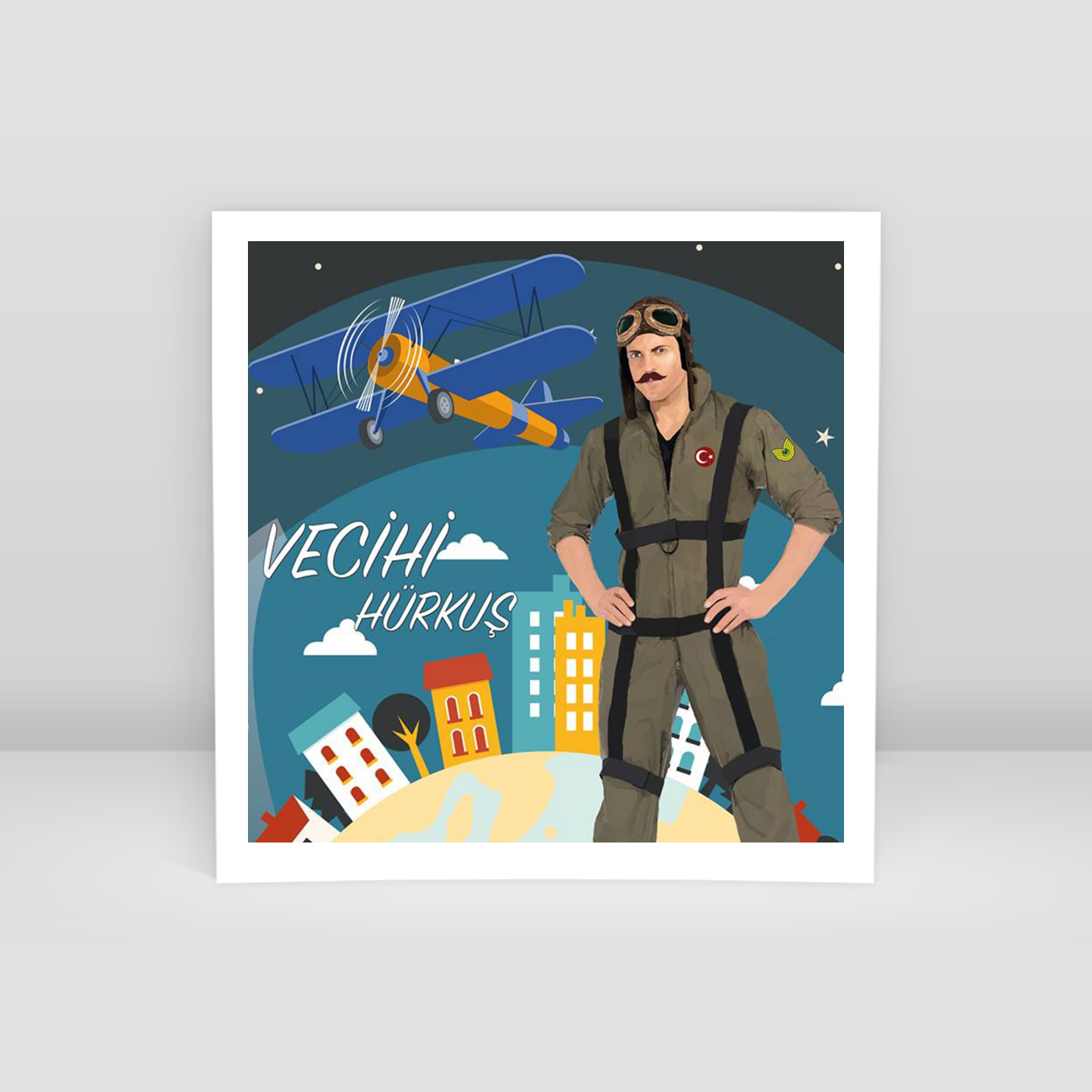 Vecihi Hürkuş - Art Print