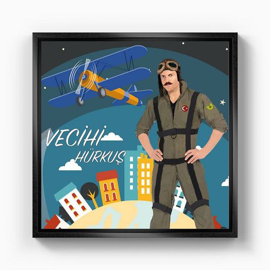 Vecihi Hürkuş - Canvas Painting