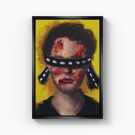 Yalnız - Kanvas Tablo