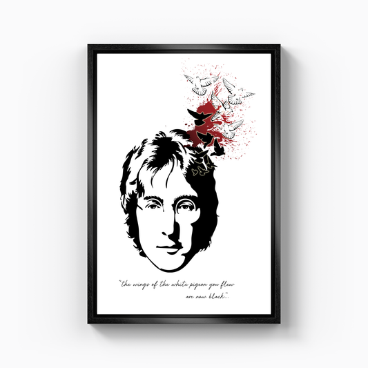 John Lennon 1980 - Canvas Print