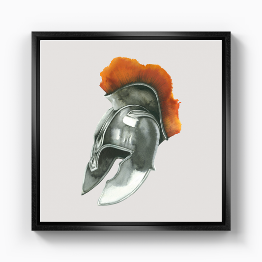 Helmet - Canvas Print