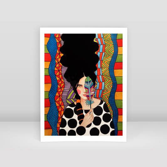 to slow down this seemingly nonstop july - Art Print