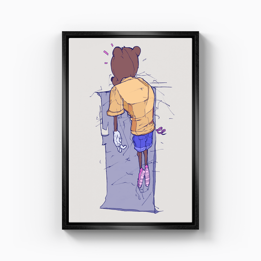 Cool Bear - Canvas Print