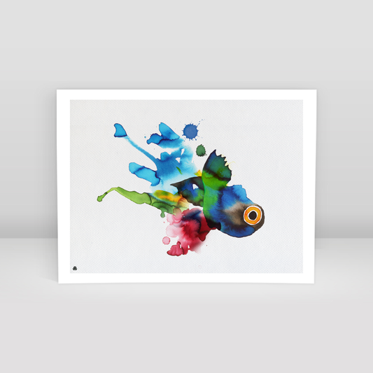 Colorful Fish 2 - Art Print