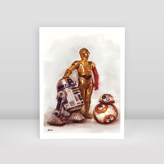 Star Wars Droids - Art Print