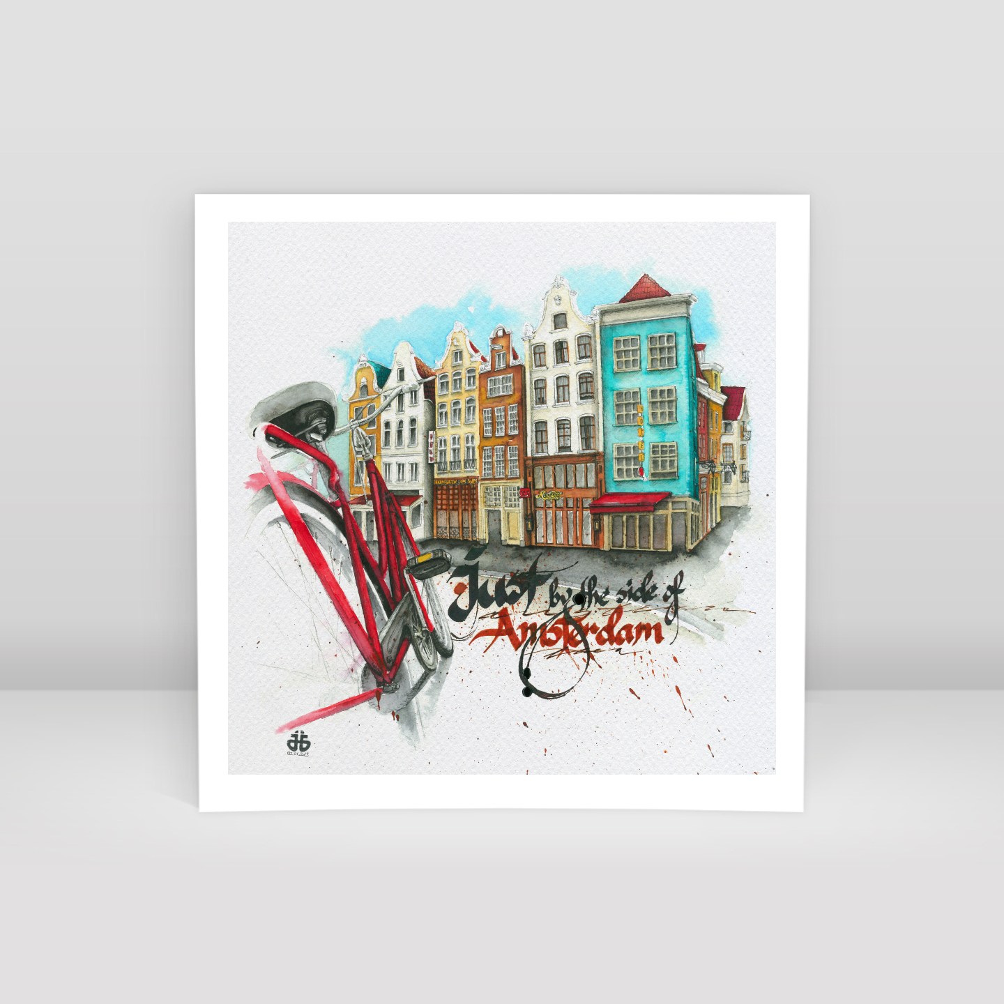 Cities Amsterdam - Art Print