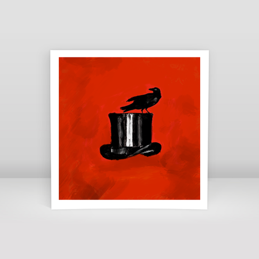 Gone With The Rabbit - Art Print