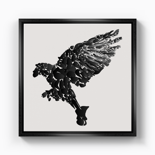 Kuş 2 - Kanvas Tablo