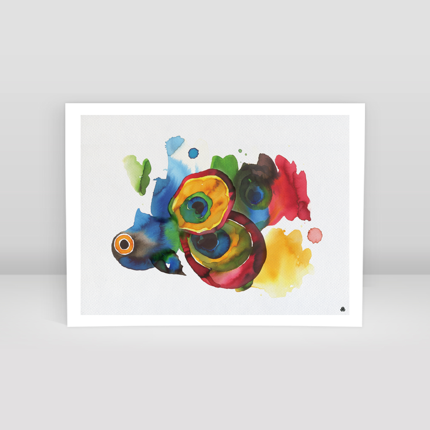 Colorful Fish 3 - Art Print