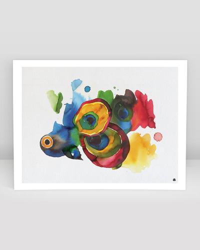 Colorful Fish 3 - Art Print