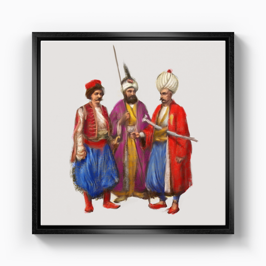 Divan Members - Canvas Print