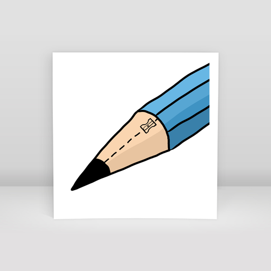 pencil sharpener - Art Print