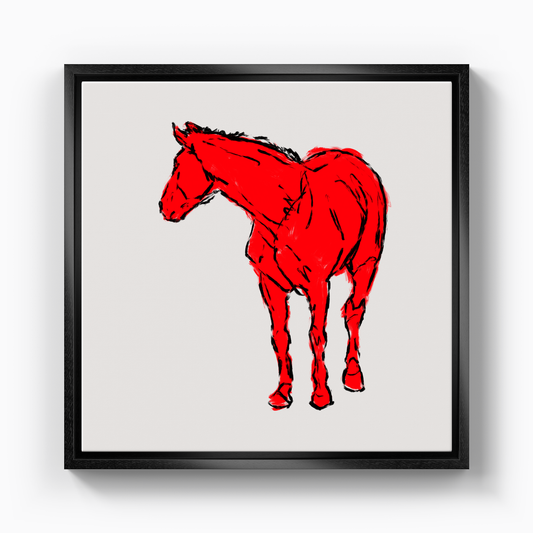 Horse - Canvas Print