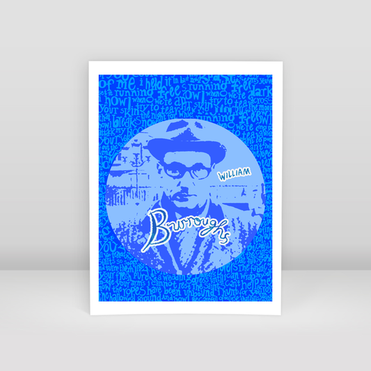 William Burroughs - Art Print