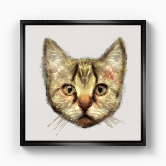 Cat The Diamond - Canvas Print
