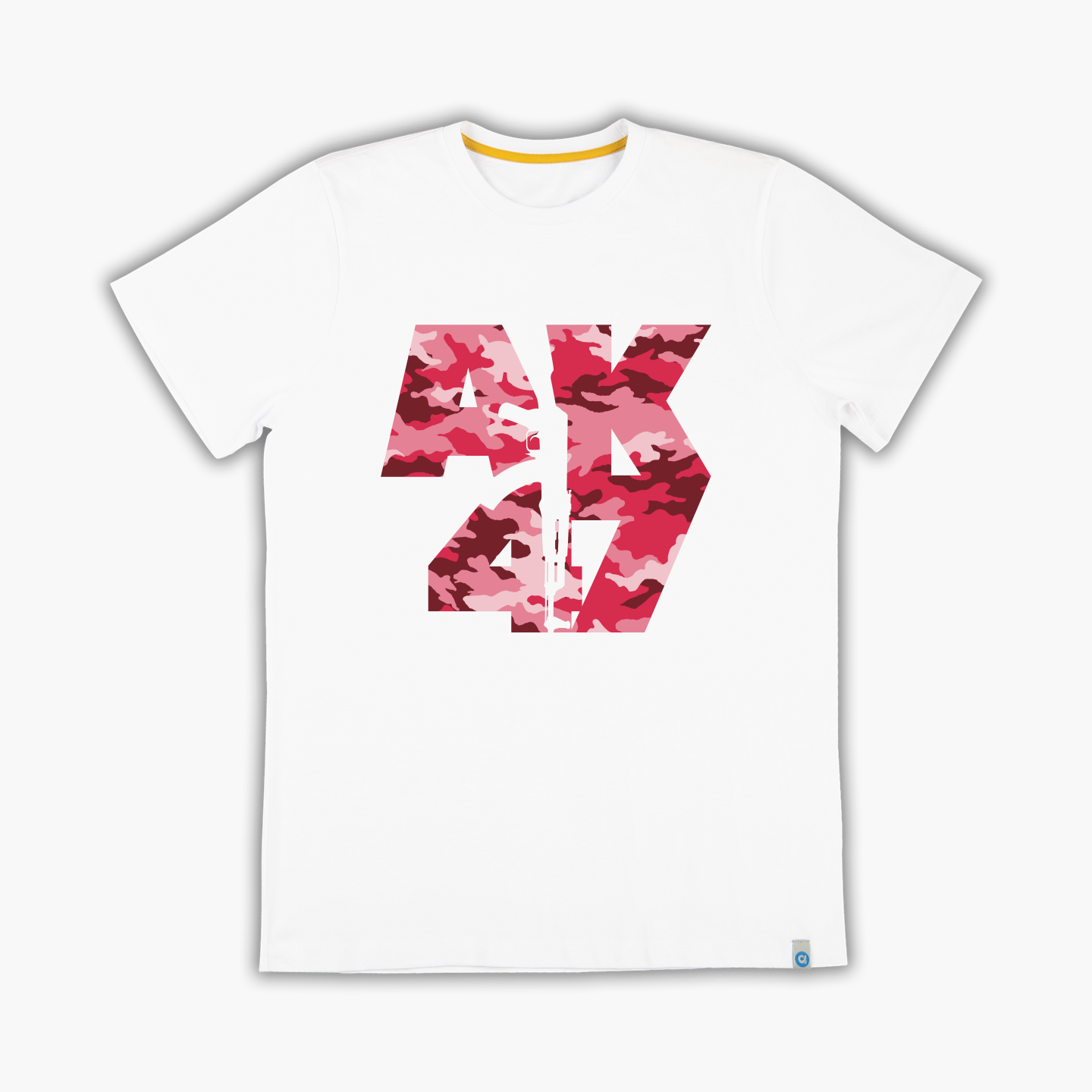 Ak 47 Kadın Kamuflaj - Tişört