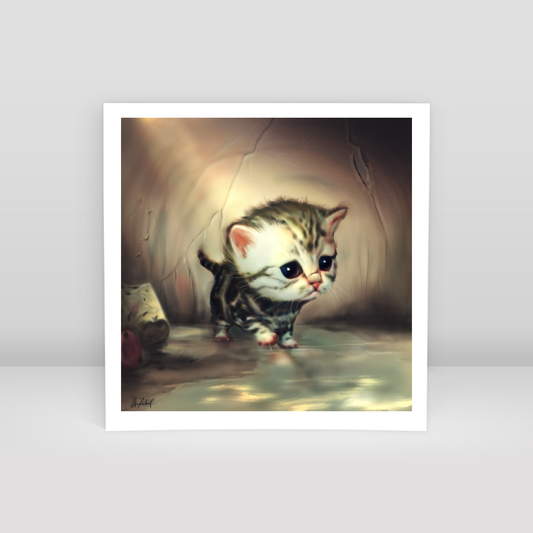 Kitten - Art Print
