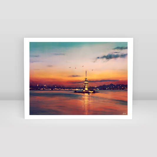 Maiden's Tower - Art Print