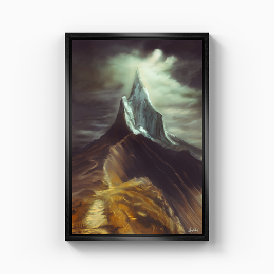 Lonely Mountain - Canvas Print