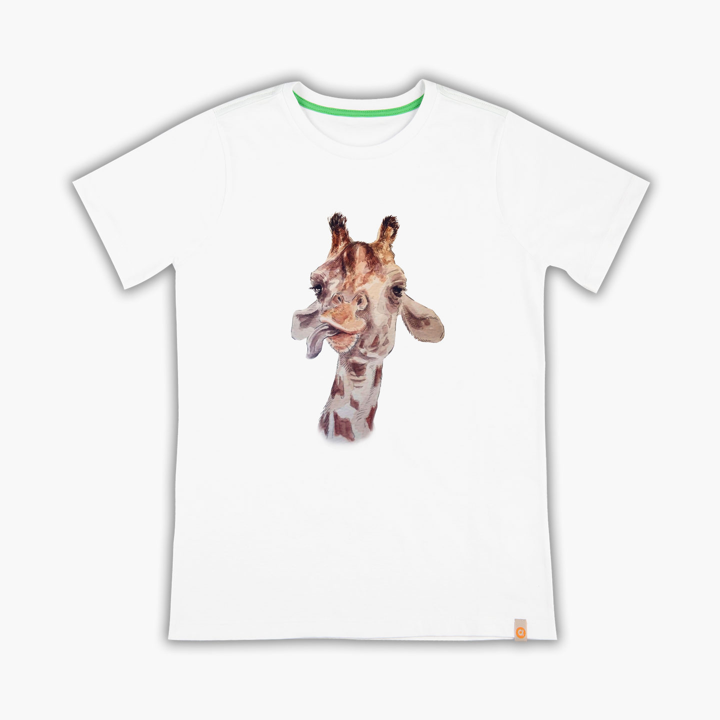 zürafa Selfie - Tişört