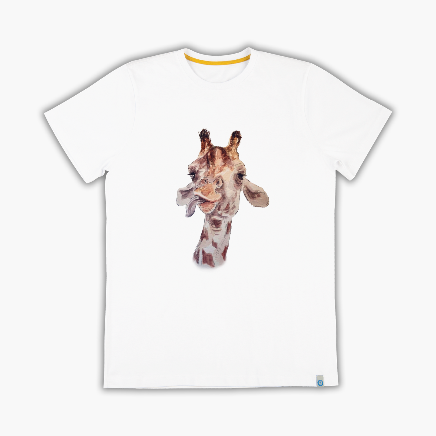 zürafa Selfie - Tişört