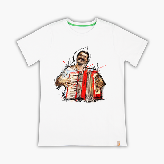 Accordion Player Man - T-Shirt