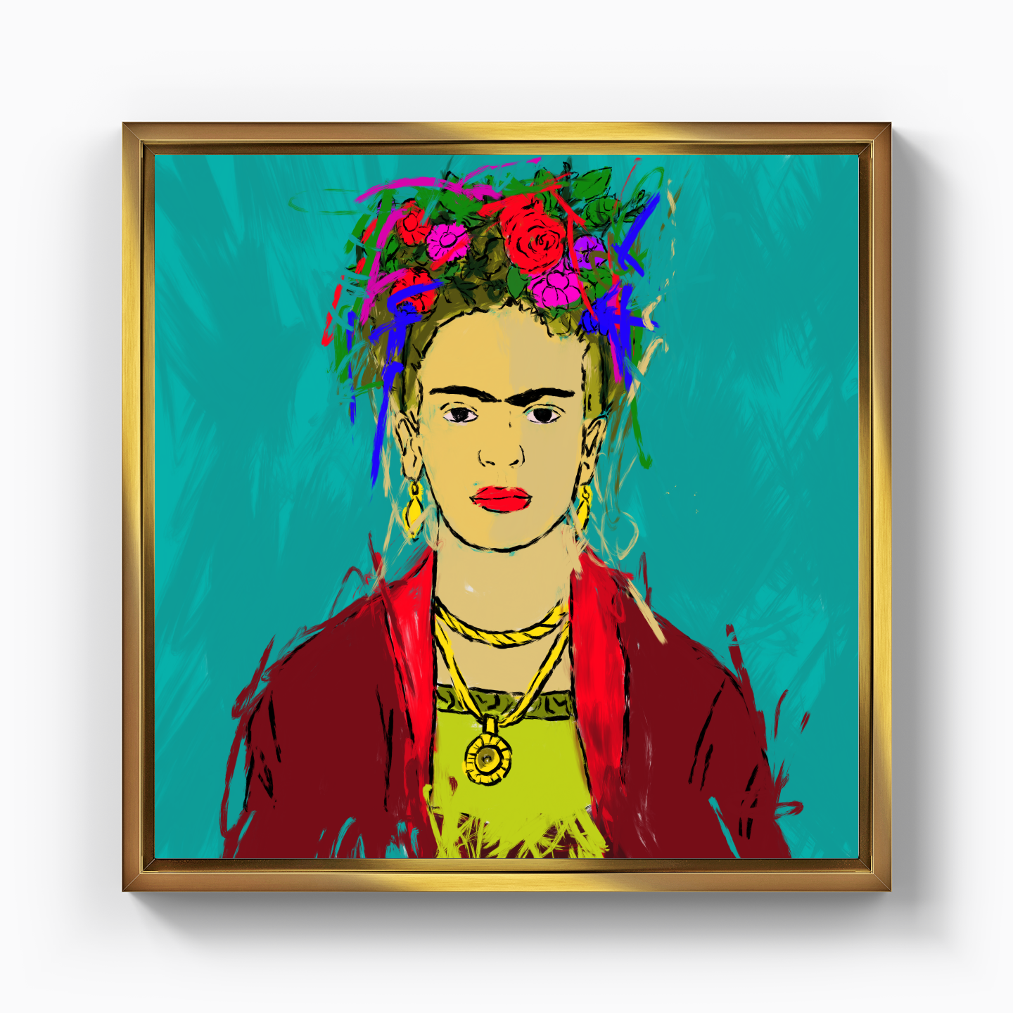 Frida IV - Kanvas Tablo