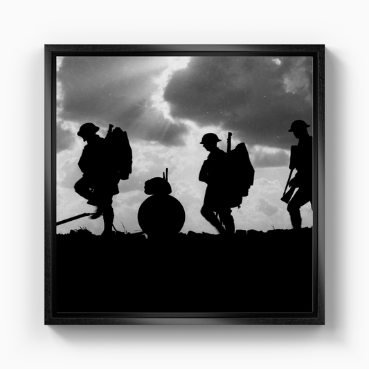 World War BB8 - Canvas Print