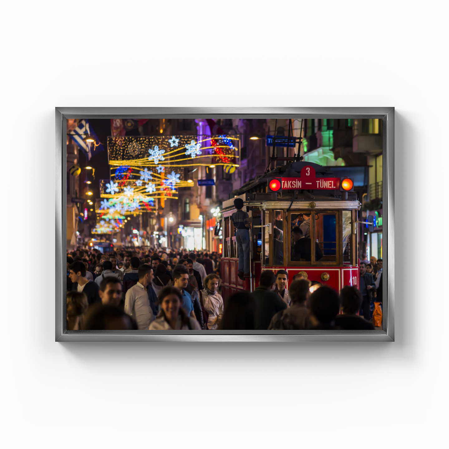 İstiklal Caddesi - Kanvas Tablo