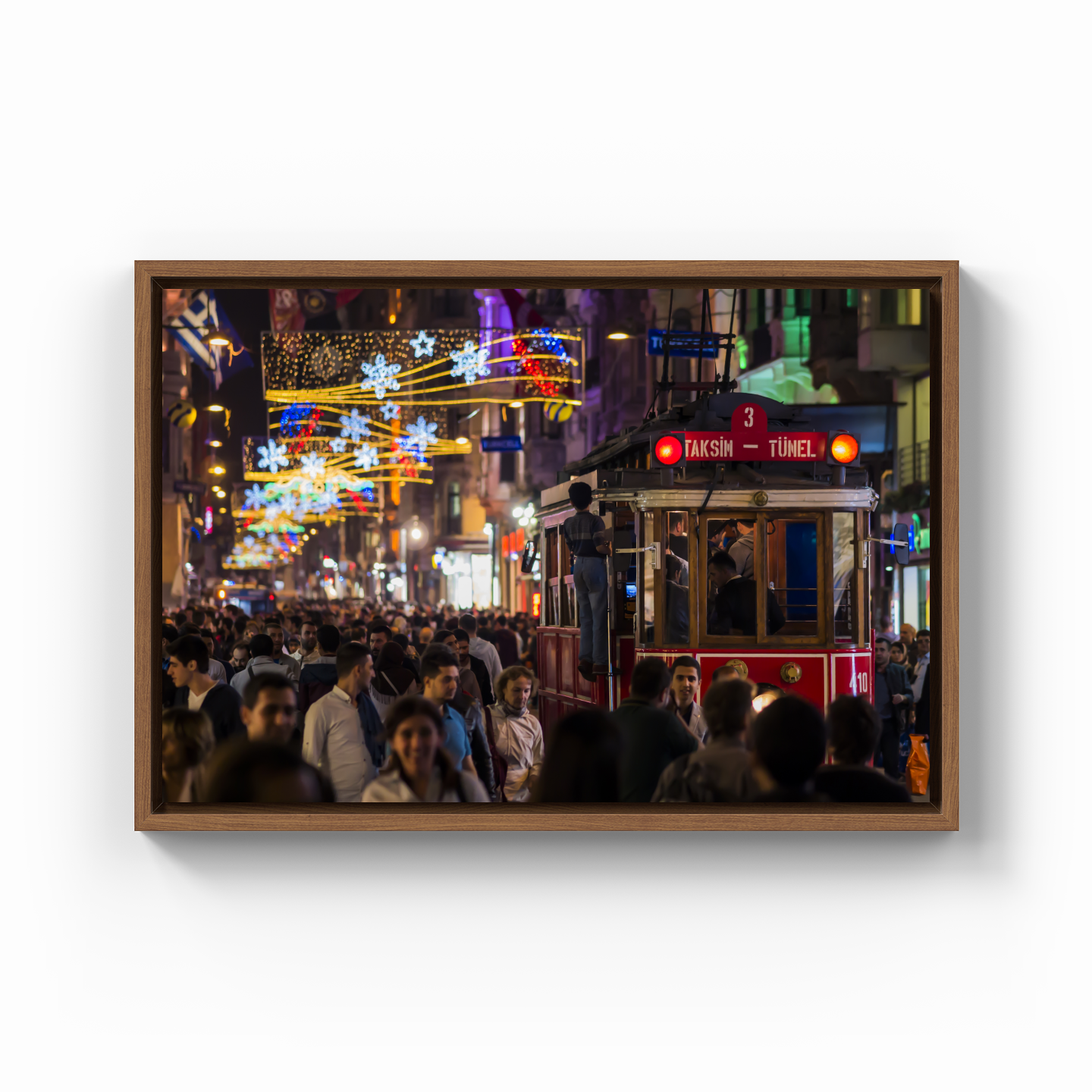 İstiklal Caddesi - Kanvas Tablo