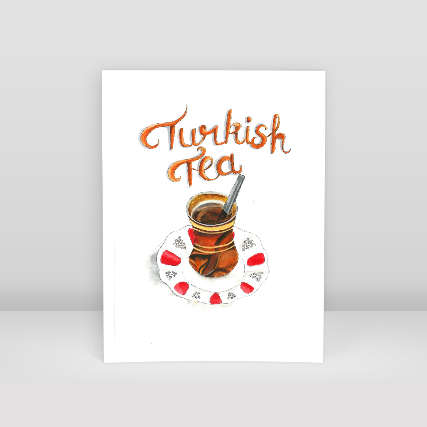 Turkish Tea - Art Print