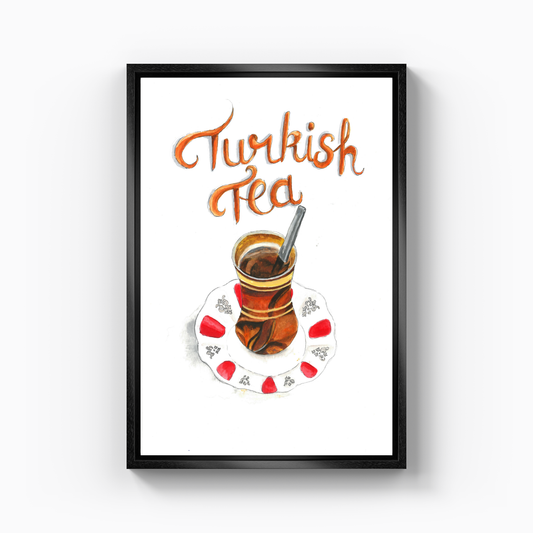 Turkish Tea - Kanvas Tablo