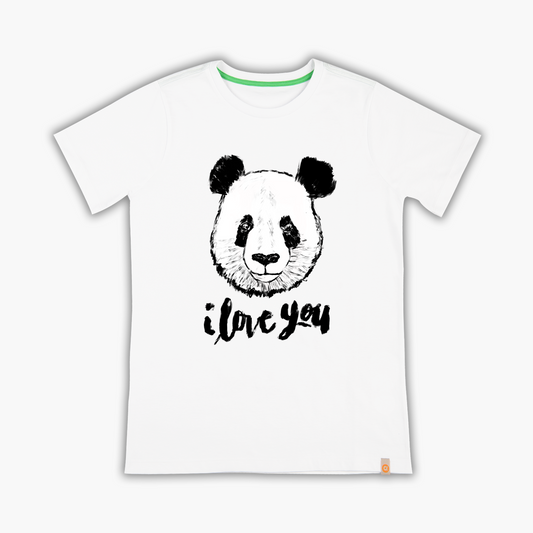 I love u panda - Tişört