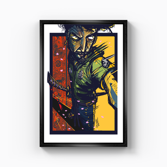 Samurai Selfie - Canvas Print